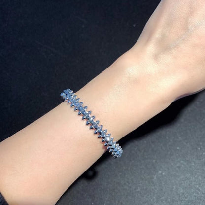 [OAK JURI]CLASH SILVER BRACELET