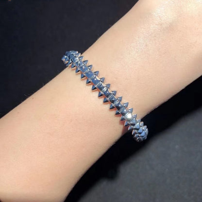 [OAK JURI]CLASH SILVER BRACELET