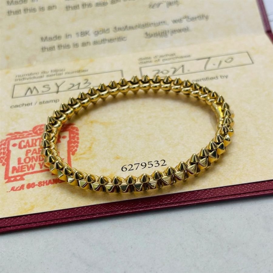 [OAK JURI]CLASH GOLD BRACELET