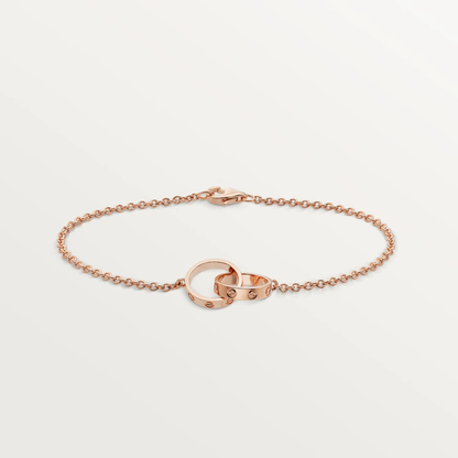 [OAK JURI]LOVE BRACELET DOUBLE RING