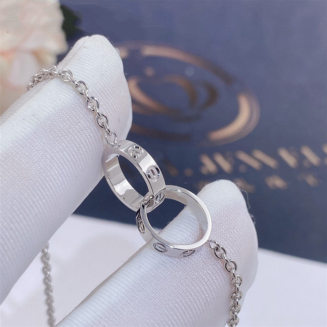 [OAK JURI]LOVE BRACELET DOUBLE RING