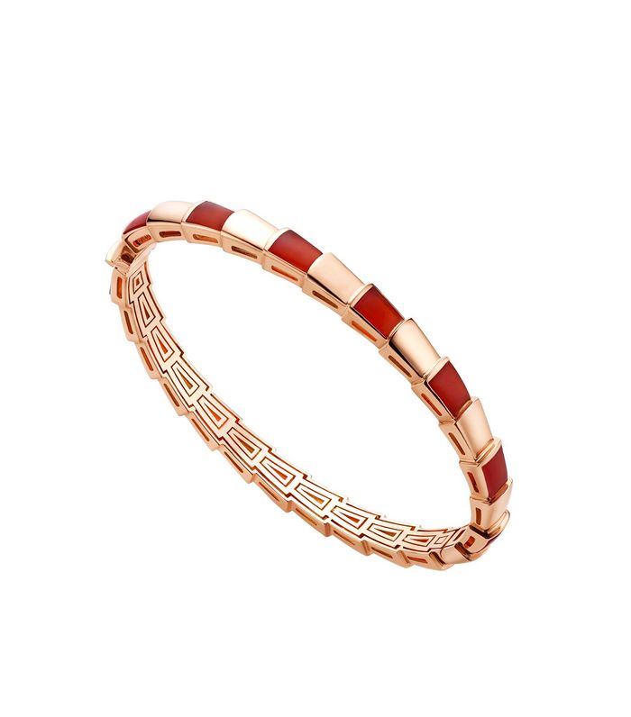 [OAK JURI]SERPENTI BRACELET PINK GOLD RUBELLITE
