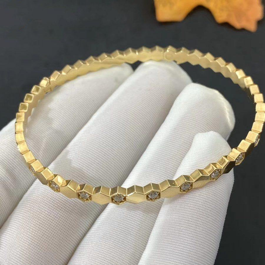 [OAK JURI]BEE LOVE GOLD DIAMOND BRACELET