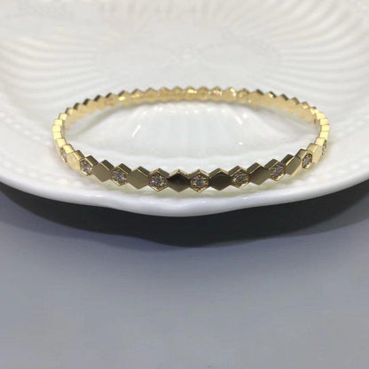 [OAK JURI]BEE LOVE GOLD DIAMOND BRACELET
