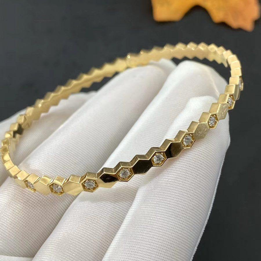 [OAK JURI]BEE LOVE GOLD DIAMOND BRACELET