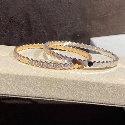 [OAK JURI]BEE LOVE GOLD BRACELET FULL DIAMOND
