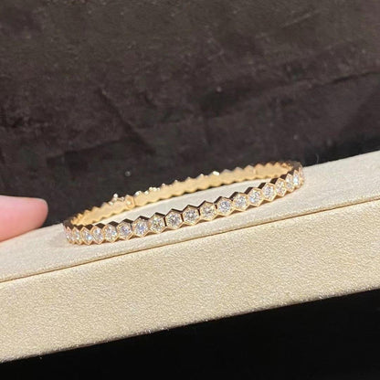 [OAK JURI]BEE LOVE GOLD BRACELET FULL DIAMOND