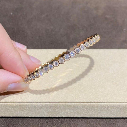 [OAK JURI]BEE LOVE GOLD BRACELET FULL DIAMOND