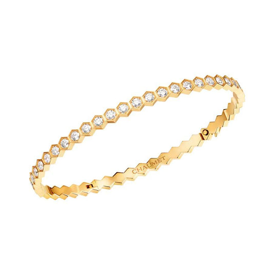 [OAK JURI]BEE LOVE GOLD BRACELET FULL DIAMOND