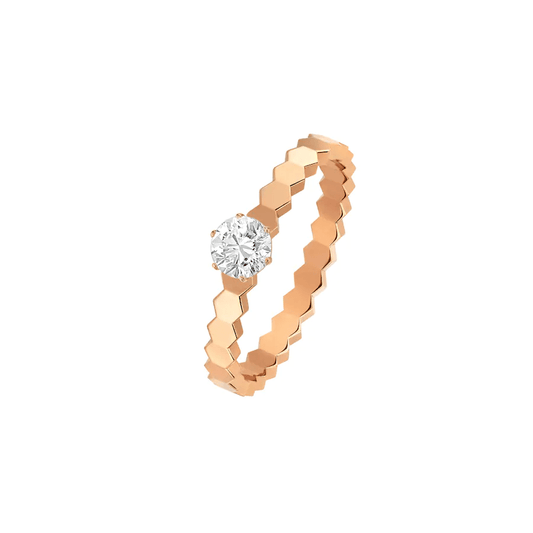 [OAK JURI]BEE LOVE RING PINK GOLD 1 DIAMOND