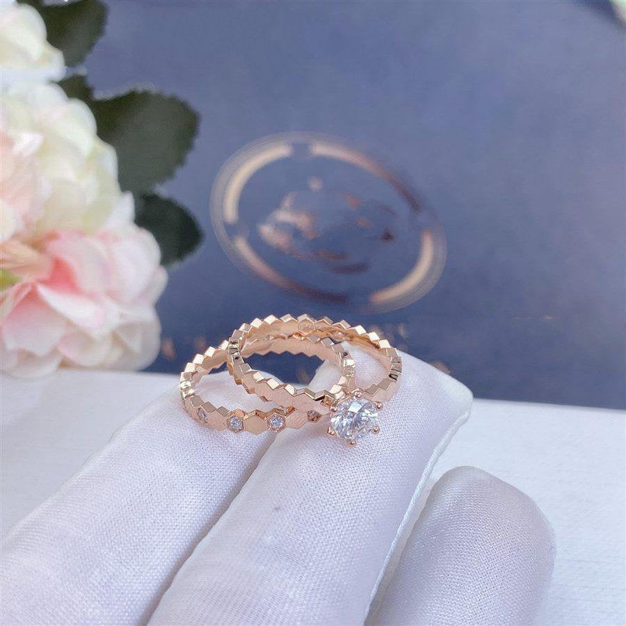 [OAK JURI]BEE LOVE RING PINK GOLD DIAMOND