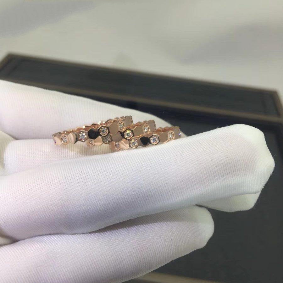 [OAK JURI]BEE LOVE RING PINK GOLD DIAMOND