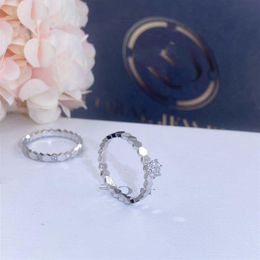 [OAK JURI]BEE LOVE RING SILVER 1 DIAMOND