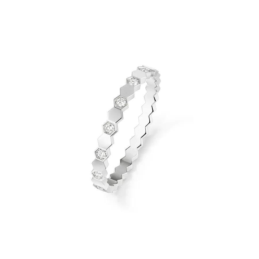 [OAK JURI]BEE LOVE RING SILVER DIAMOND