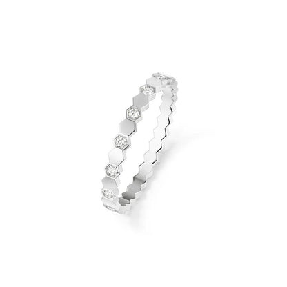 [OAK JURI]BEE LOVE RING SILVER DIAMOND