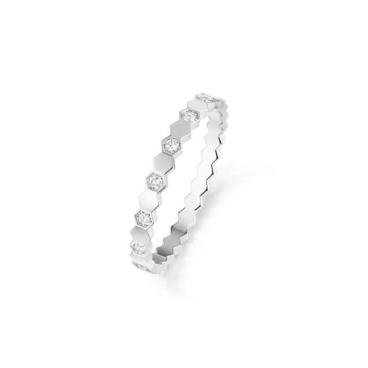 [OAK JURI]BEE LOVE RING SILVER DIAMOND
