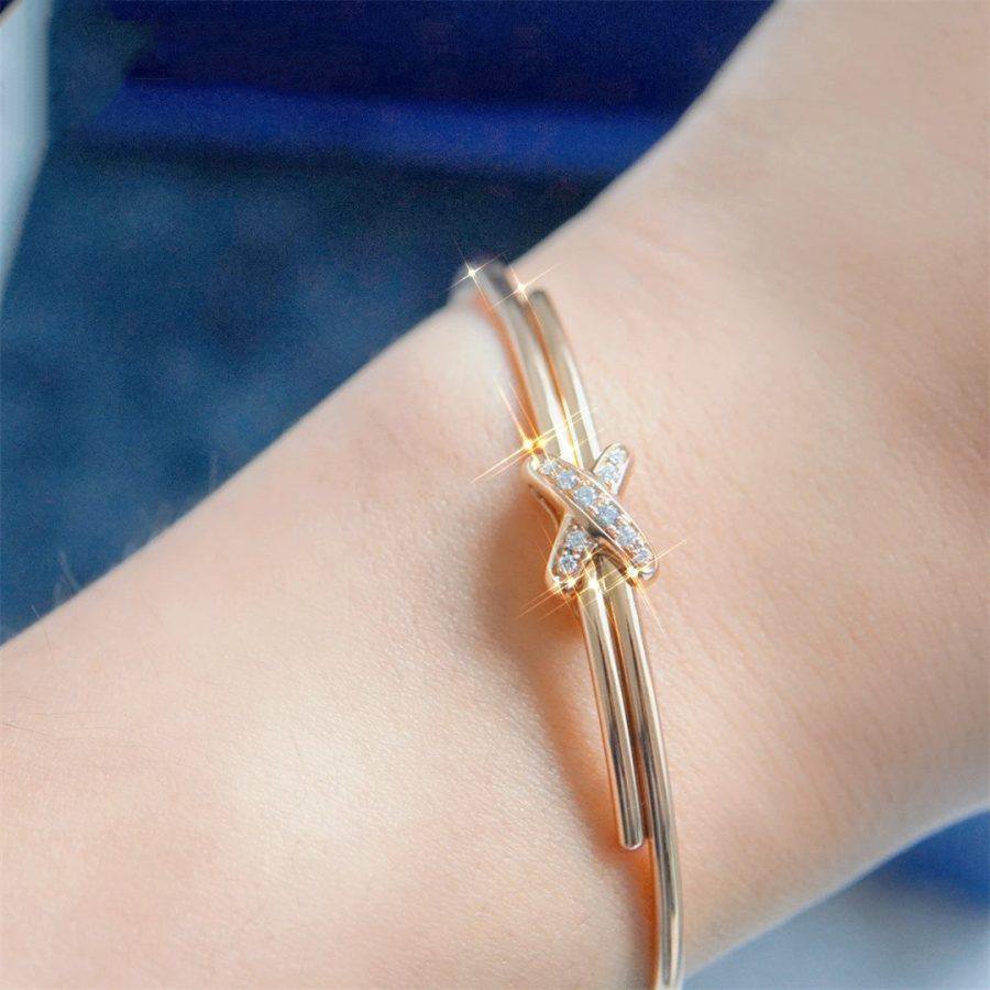 [OAK JURI]JEUX DE BRACELET PINK GOLD DIAMONDS