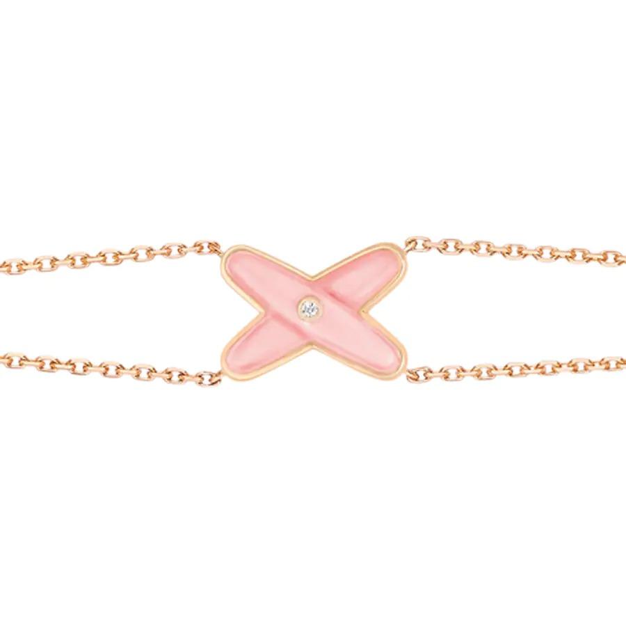 [OAK JURI]JEUX BRACELET PINK MOP PINK GOLD 1 DIAMOND