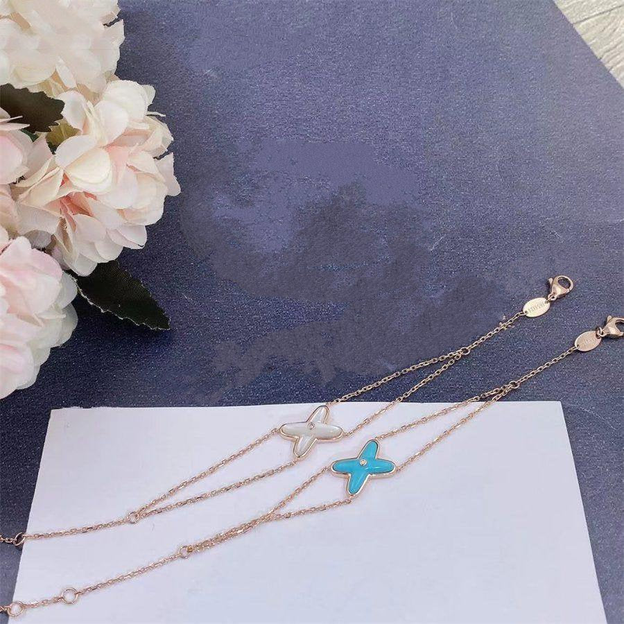 [OAK JURI]JEUX BRACELET TURQUOISE PINK GOLD 1 DIAMOND