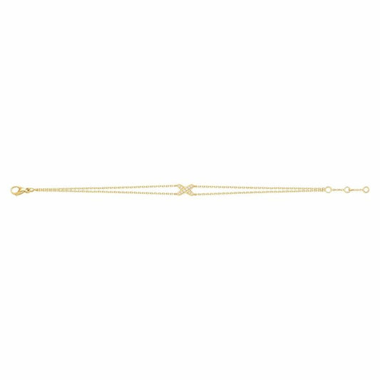[OAK JURI]JEUX BRACELET GOLD DIAMOND