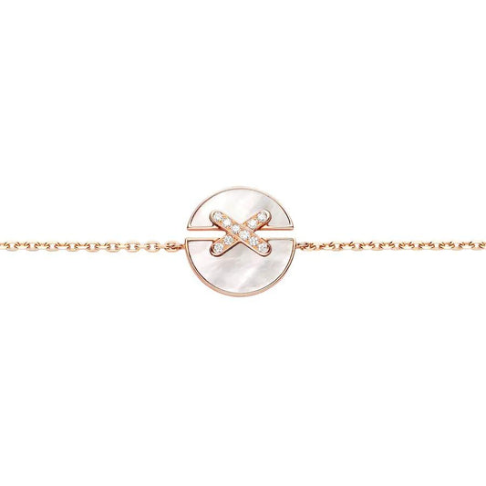 [OAK JURI]JEUX DE BRACELET MOP PINK GOLD DIAMONDS