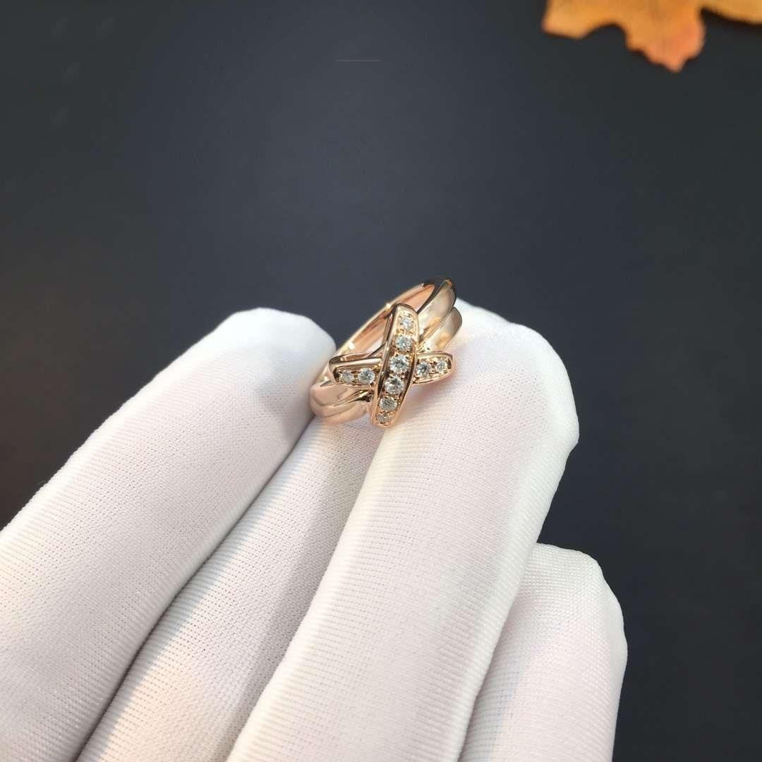 [OAK JURI]JEUX DE PINK GOLD DIAMOND RING