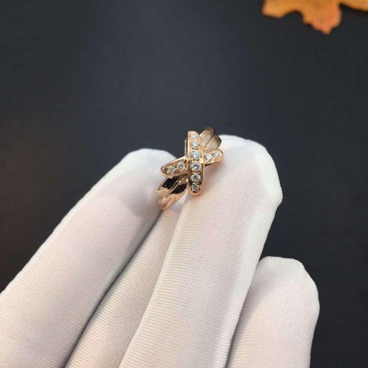 [OAK JURI]JEUX DE PINK GOLD DIAMOND RING