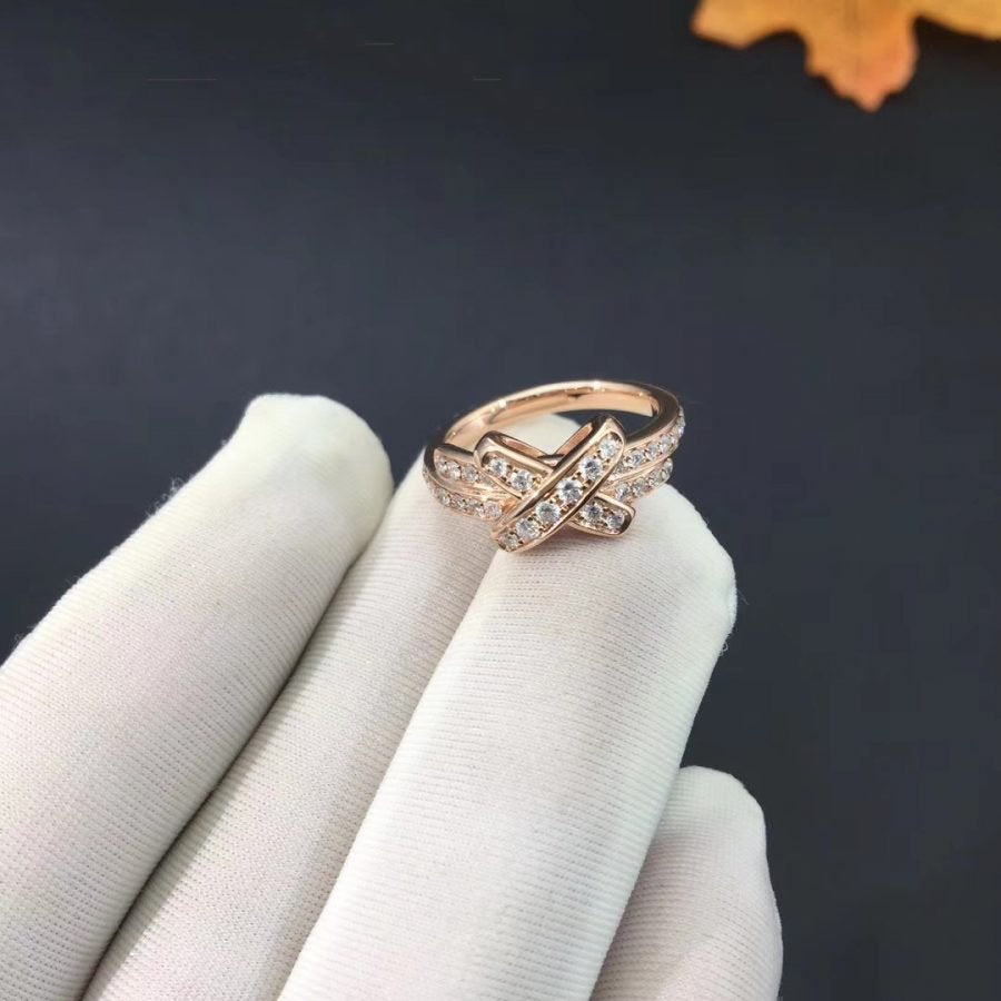 [OAK JURI]JEUX DE RING PINK GOLD DIAMOND