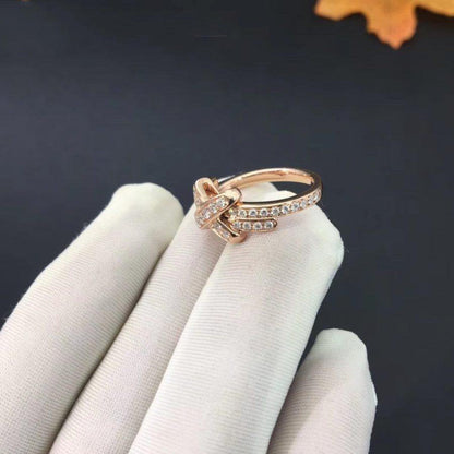 [OAK JURI]JEUX DE RING PINK GOLD DIAMOND