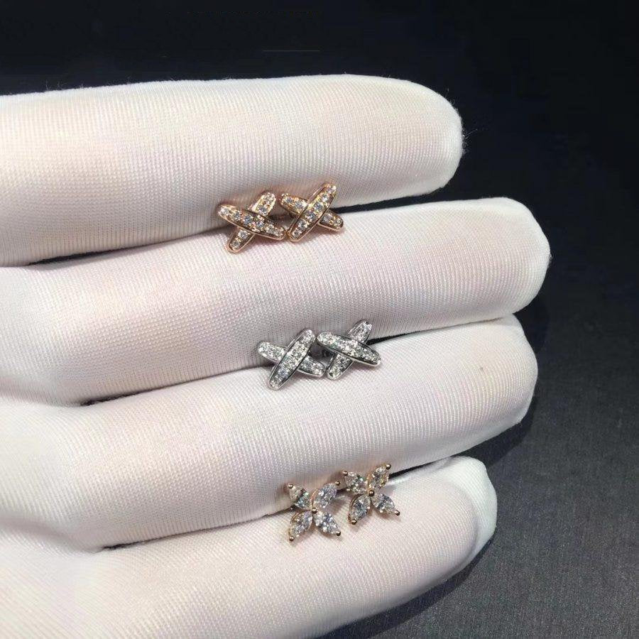 [OAK JURI]JEUX DE DIAMOND EARRINGS
