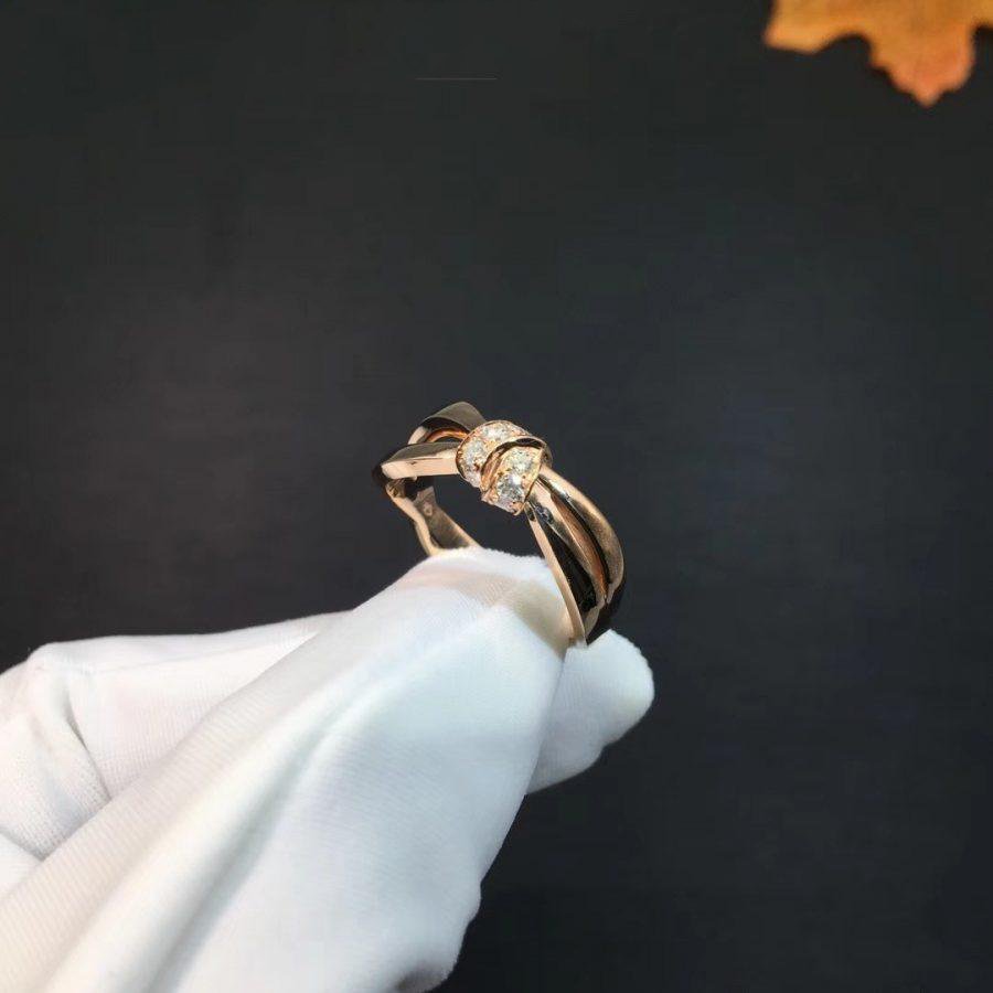 [OAK JURI]LIENS RING PINK GOLD DIAMOND