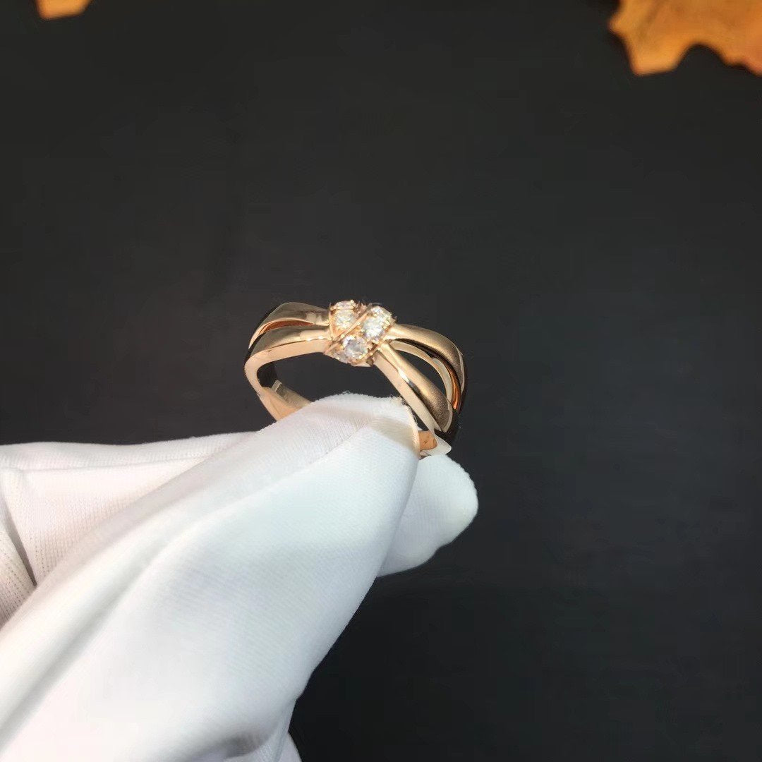 [OAK JURI]LIENS RING PINK GOLD DIAMOND