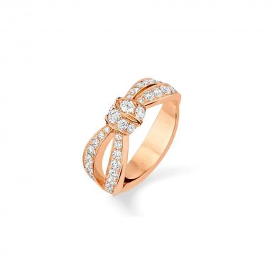 [OAK JURI]LIENS PINK GOLD DIAMOND RING