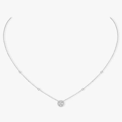 [OAK JURI]Diamond Necklace 0,20ct Brilliant Shape Joy