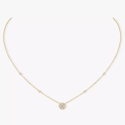 [OAK JURI]Diamond Necklace 0,20ct Brilliant Shape Joy