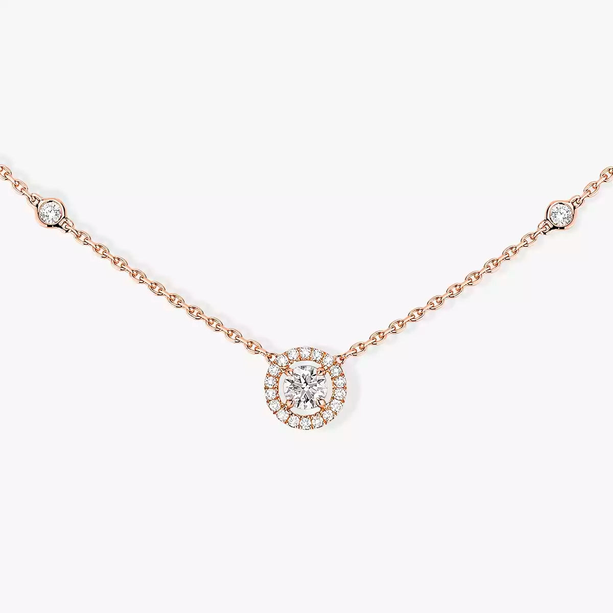 [OAK JURI]Diamond Necklace 0,20ct Brilliant Shape Joy