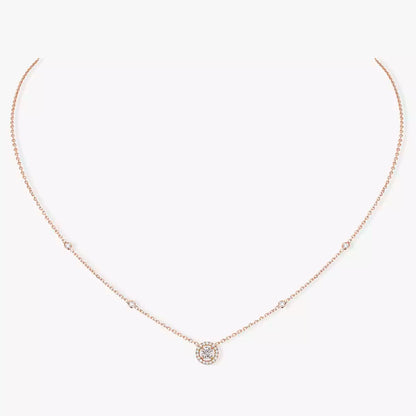 [OAK JURI]Diamond Necklace 0,20ct Brilliant Shape Joy