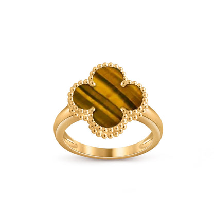 [OAK JURI]CLOVER RING GOLD COLLECTION