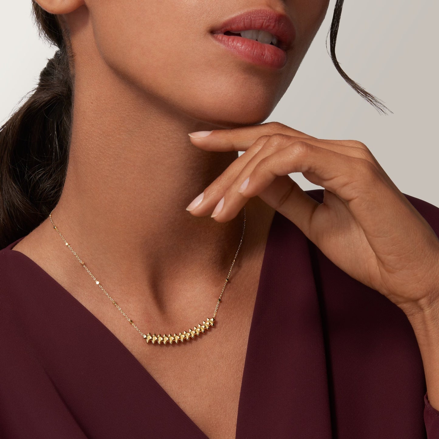 [OAK JURI]CLASH  SMALL NECKLACE