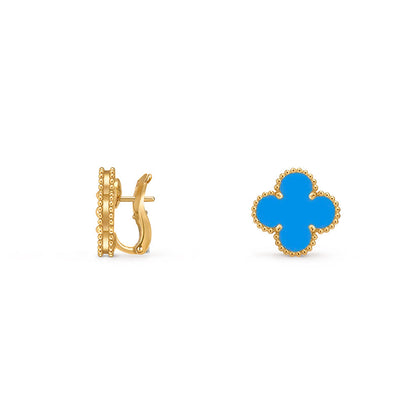 [OAK JURI]CLOVER 15MM MOP EARRINGS COLLECTION