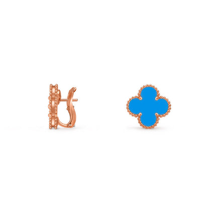 [OAK JURI]CLOVER 15MM MOP EARRINGS COLLECTION