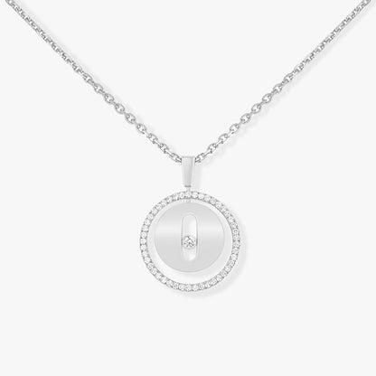 [OAK JURI]LUCKY MOVE PM NECKLACE SILVER DIAMOND