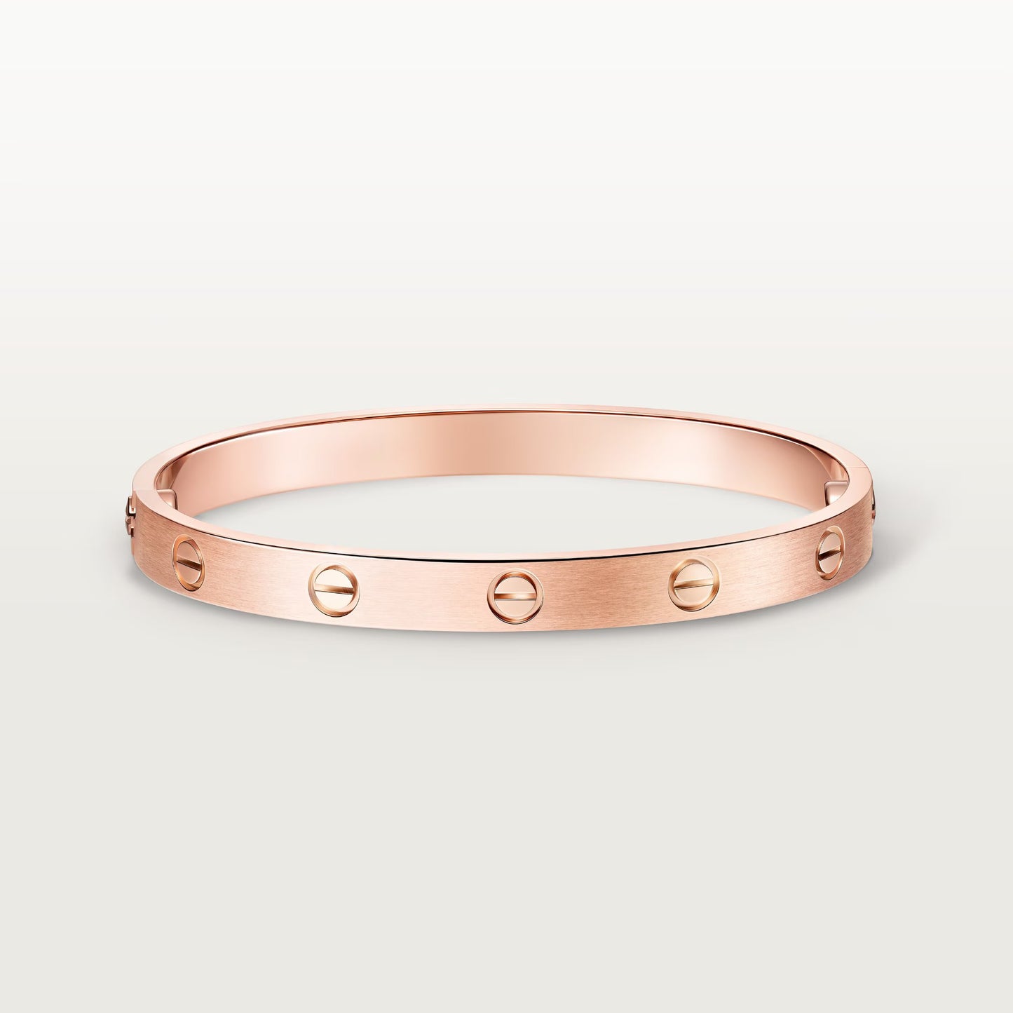 [OAK JURI]LOVE BRACELET 6.1MM BRUSHED