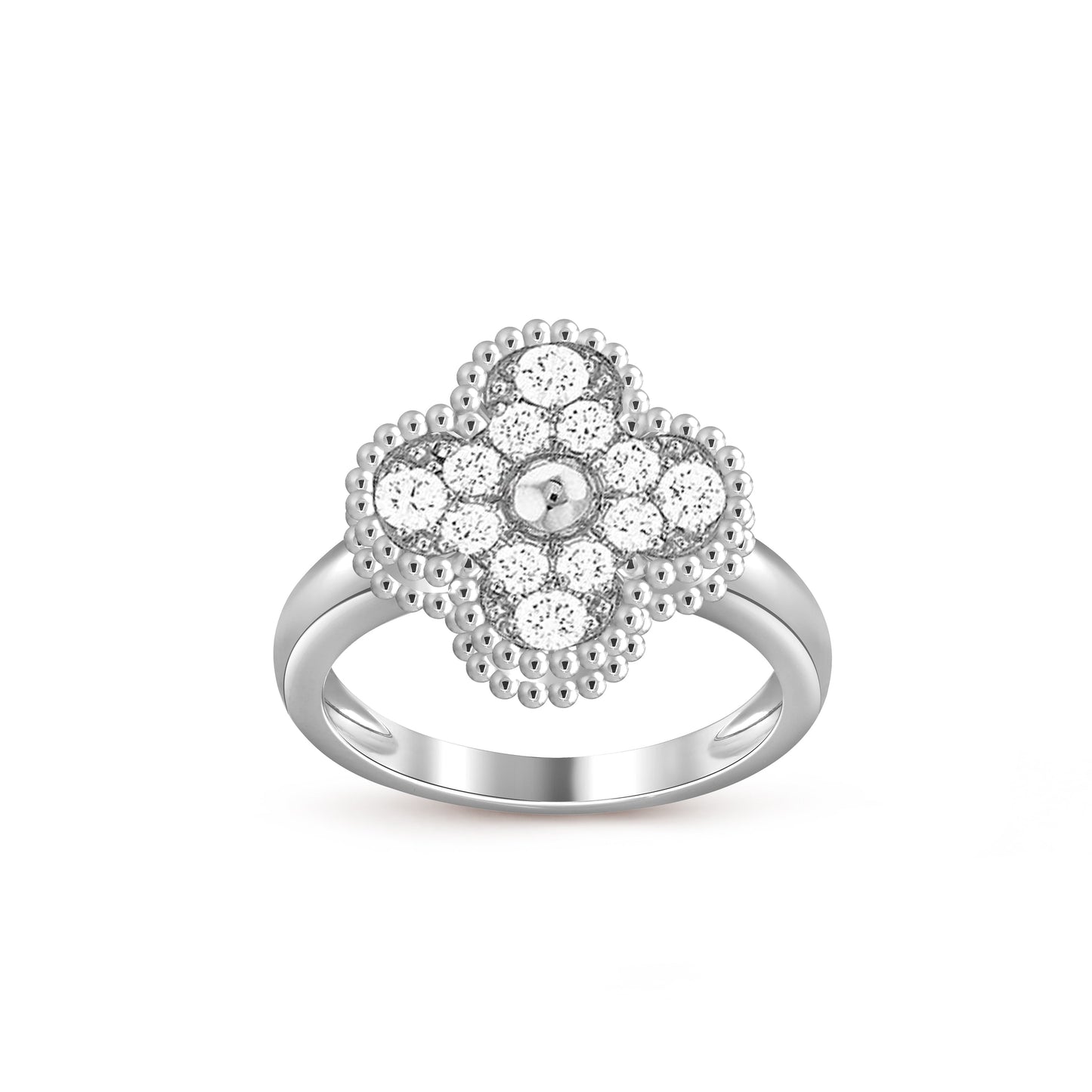 [OAK JURI]CLOVER SILVER RING COLLECTION
