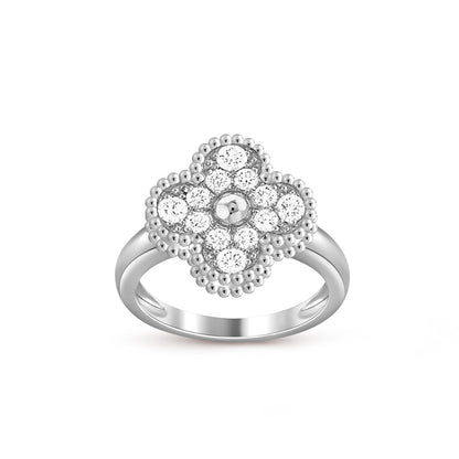 [OAK JURI]CLOVER SILVER RING COLLECTION