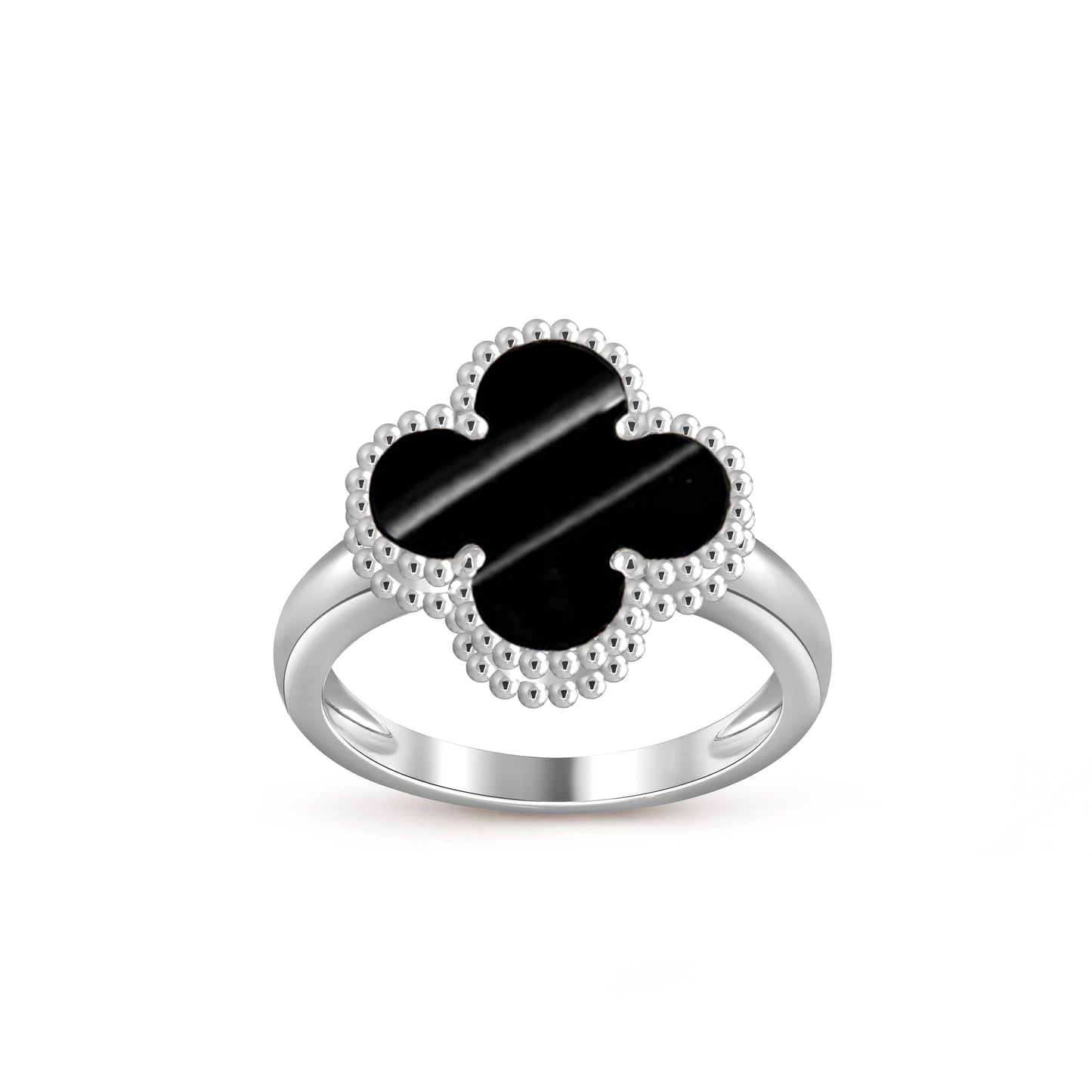 [OAK JURI]CLOVER SILVER RING COLLECTION