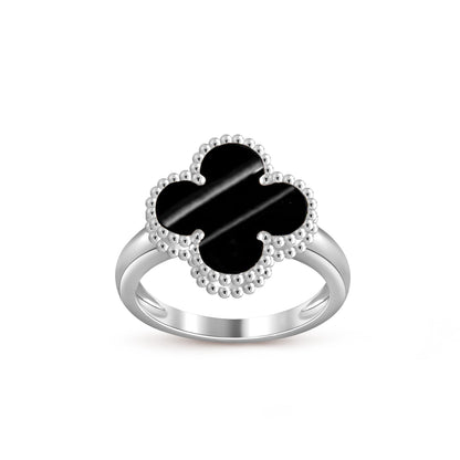 [OAK JURI]CLOVER SILVER RING COLLECTION