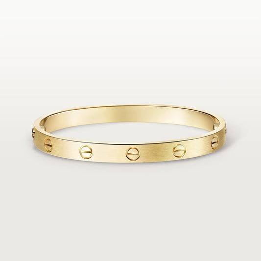 [OAK JURI]LOVE BRACELET 6.1MM BRUSHED