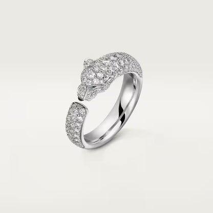 [OAK JURI]PANTHERE FULL DIAMOND SMALL RING