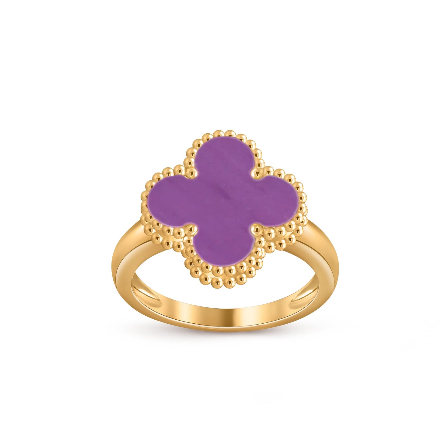 [OAK JURI]CLOVER RING GOLD COLLECTION